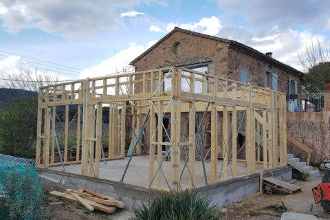 Extension surélévation bois Brignoles