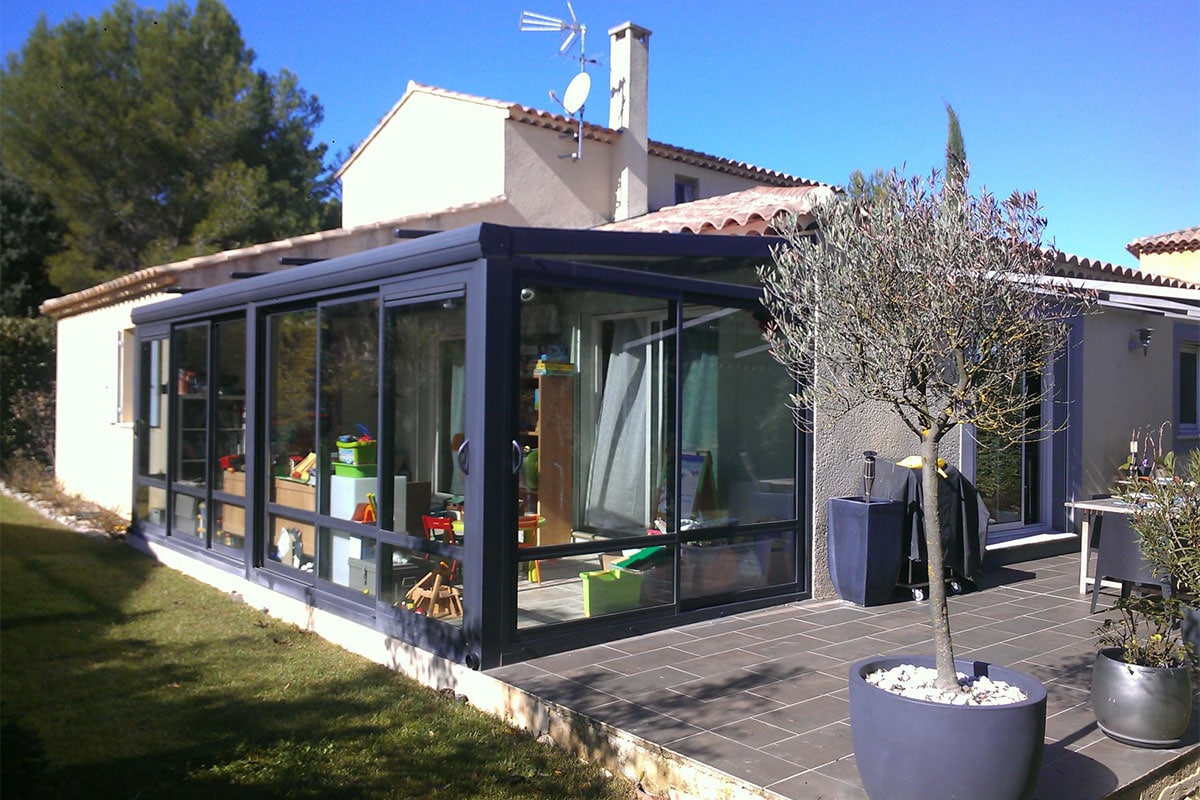 Extension surélévation bois Aix la Duranne