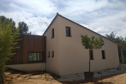 Extension surélévation bois Beaurecueil
