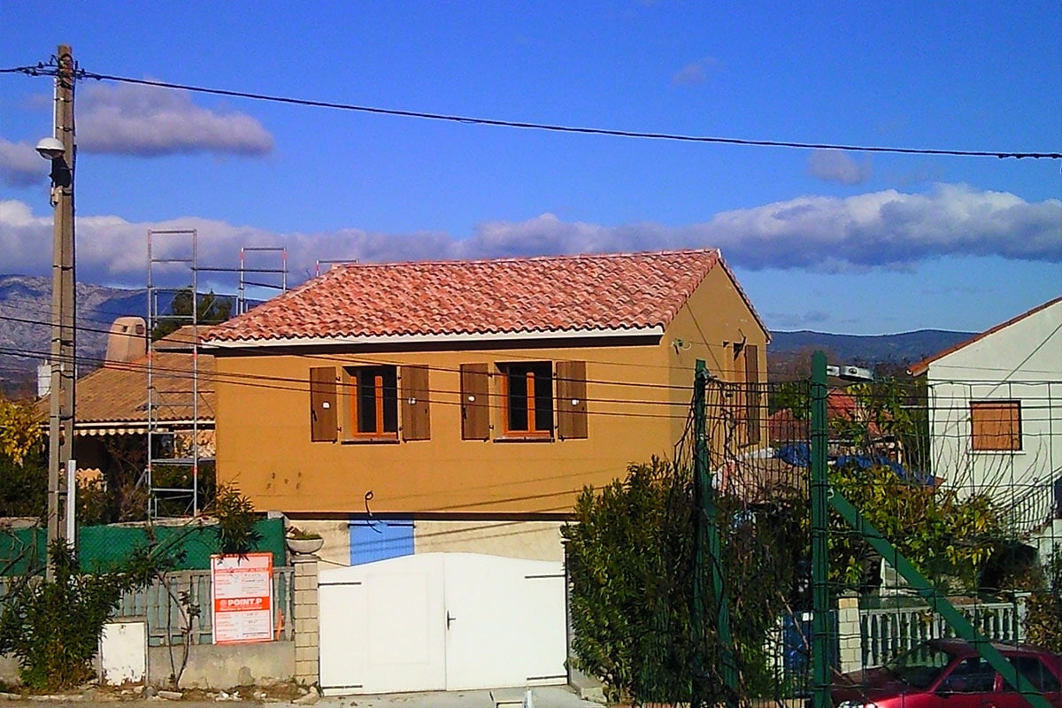 Extension surélévation bois Trets