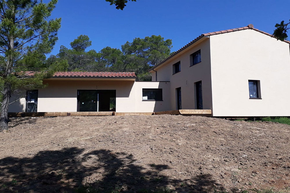 Maison bois à Sillans (Var)