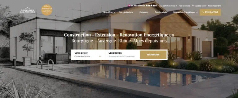 Demeures Caladoises : avis, services, modèles et contact
