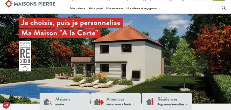 Maisons Pierre : constructeur de maisons individuelles depuis 40 ans